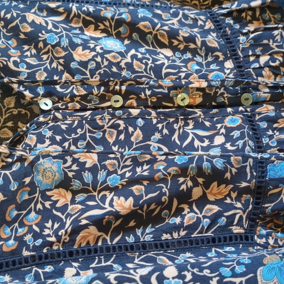 👗 Caroline Morgan Bishop sleeve dress size 16 💙 - Picture 4 of 5